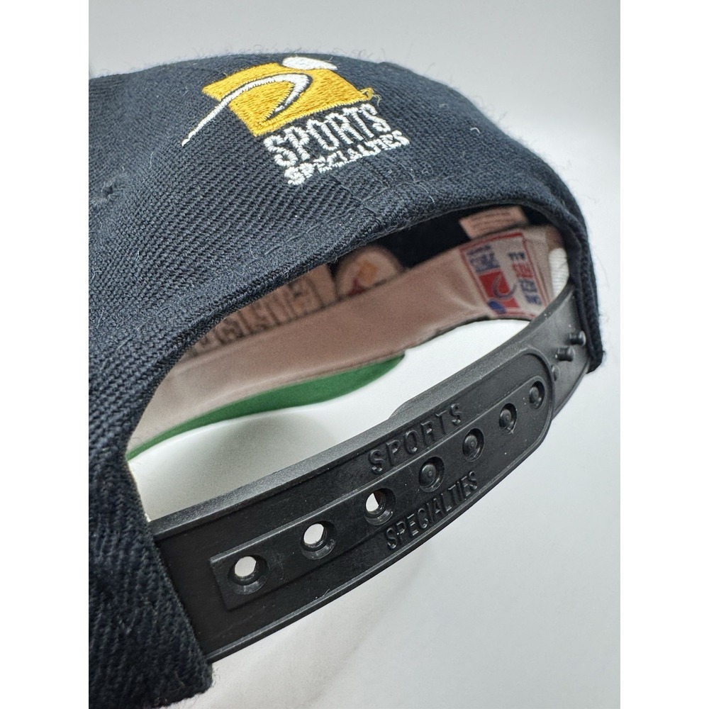 Vintage Steelers Snapback Hat Sports Specialties Grid Style NFL Pro - Picture 9 of 9
